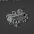 wire-2.jpg BMC kirpi MRAP - incluye interior - Fully Rigged Low-poly