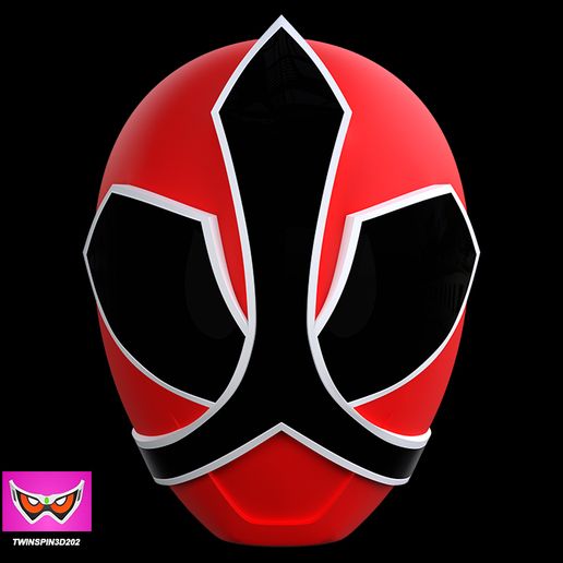 Red Ranger Samurai / Shinkenger Red v2 3D model