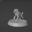 Untitled-1.png FREE NPC Guard Dog – Fantasy Miniatures (32mm STL for Tabletop RPG)