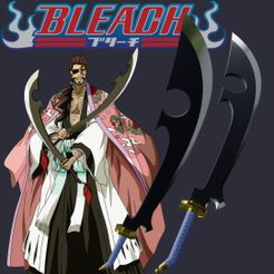 213123.jpg 3D file Bleach Shunsui Kyoraku Blade・3D print design to download