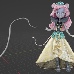 image-1.png STL file Mouscedes King Tail Replacement・Model to download and 3D print