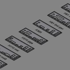 bp.jpg STL file Mother Board Back Plates・3D printing model to download