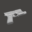 19gen5wild3.png Glock 19 Gen 5 with Inforce Wild 2 Real Size 3D Gun Mold