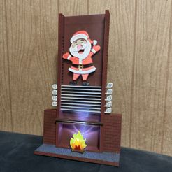 Countdown-3.jpg Free STL file Christmas Countdown with Santa・Template to download and 3D print, RollWithIt