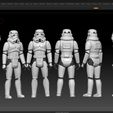 screenshot.138.jpg Star Wars .stl STORMTROOPER .3D action figure .OBJ Kenner style.