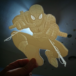 Capture d’écran 2017-06-22 à 15.54.06.png Бесплатный STL файл Lithophane SPIDERMAN・Модель 3D-принтера для загрузки
