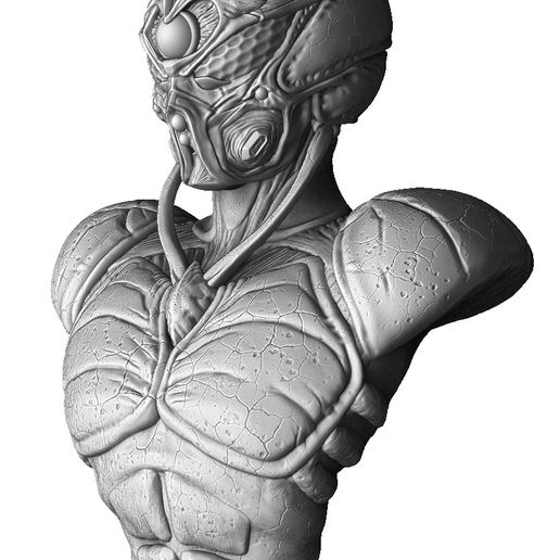 21.jpg Guyver 1991 Büste. 3d druckbare STL