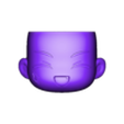 face_mydei1.stl Cute chibi - Mydei HSR ( + cat ears Version)