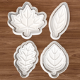 leaf1.png Blatt Ausstechformen Set #94