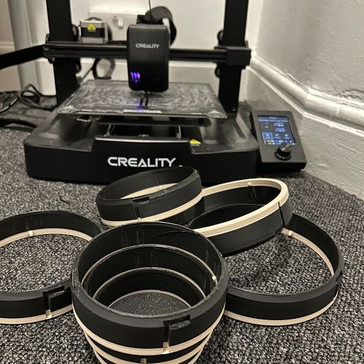 Modular-parts-of-the-collapsible-3D-printed-container-displayed-separately.jpg Jardinera/Contenedor modular plegable - Diseño fácil de colocar o desmontar