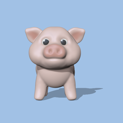 LittlePig1.PNG Cute Little Pig