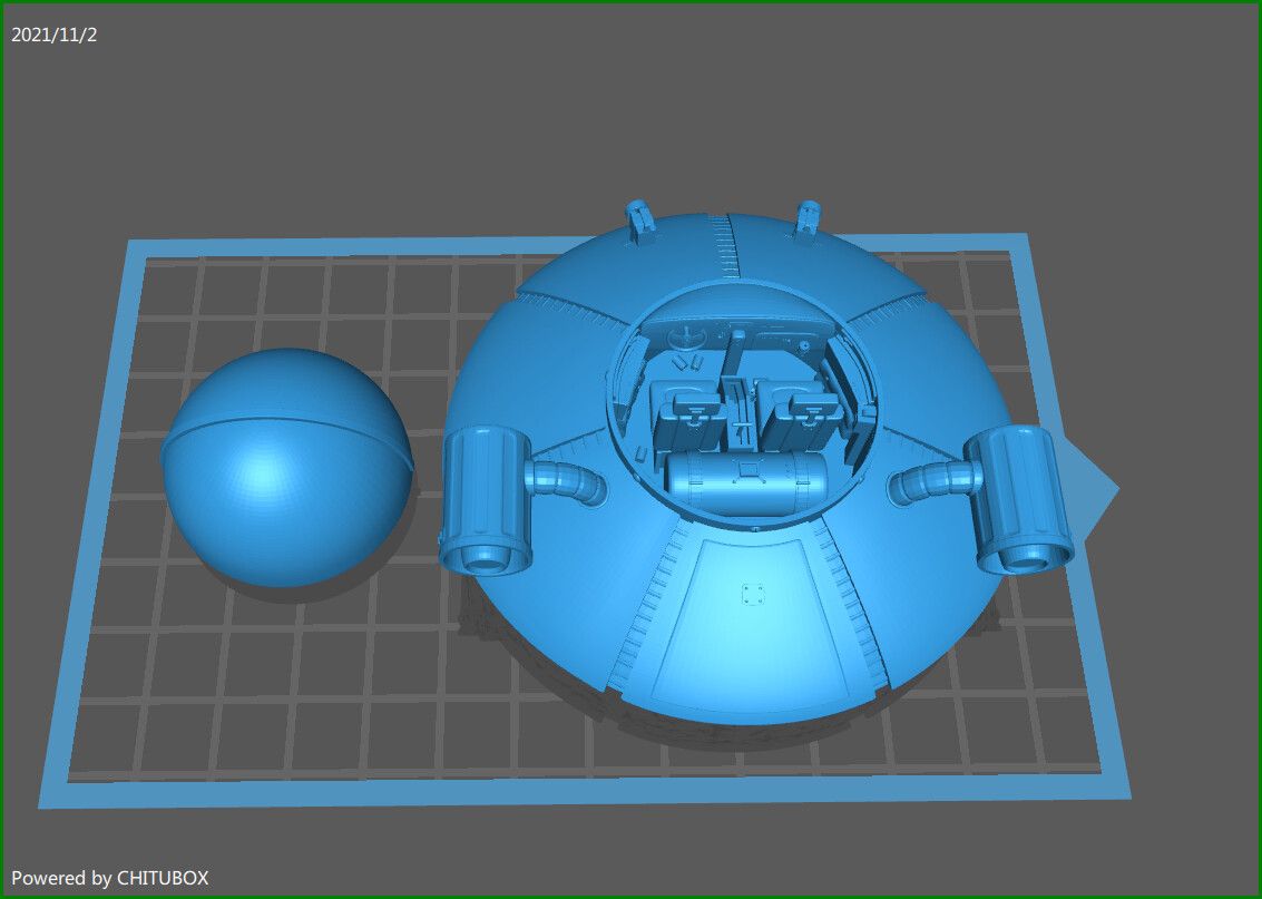 giuliano-grassi-screenshot-flying-saucer2.jpg OBJ-Datei Rick and Morty fliegende Untertasse / Raumschiff für 3d Druck (Pla/Resin) kostenlos・Modell für 3D-Druck zum herunterladen, Gudrik
