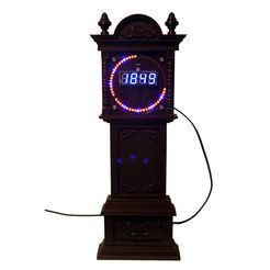 IMG_1011.JPG Бесплатный STL файл Grandfather Clock Case for EC1515B and DS1302 Rotating Clock Kits・Дизайн 3D-печати для загрузки