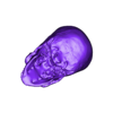 skull100_fixed.stl Life-size Human Skull