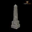 Gothic-Monument-2-Thumbnail-V1.jpg Graveyard Gravestone and Obelisk Marker Pack - LegendGames