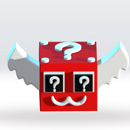 Secret11.png SECRET Mythic LUCKY BLOCKS In Steal a Brainrot 3D Model STL Split Parts No Support Fanart