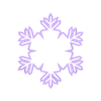 snowflake2_h.stl Deluxe Snowflakes Cookie Cutter Set (Second Edition)