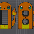 Captura-de-pantalla-2025-10-02-181156.png Combo - Pokemon Charmander Universal Cover/Cover for Duplex Contact, Power Socket (without AMS)