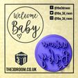 WelcomeBaby1.jpg Baby / Child Themed Fondant / Cupcake Embosser Pack - 24 Designs!