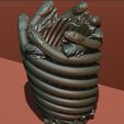 Screenshot_1.jpg 3D model for 3D printer, pencil holder, dancing snake,