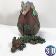 u3.png Mogan  the wood baby dragon, and egg! Articulated, flexy, toy