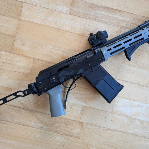 🗼 Tokyo Marui Saiga 12 M4/M16 VN Magazine Sleeve・Free STL File