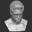 15.jpg Handsome man bust ready for full color 3D printing TYPE 1