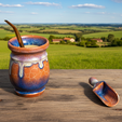 matecucha.png Mate with Spoon - Argentina