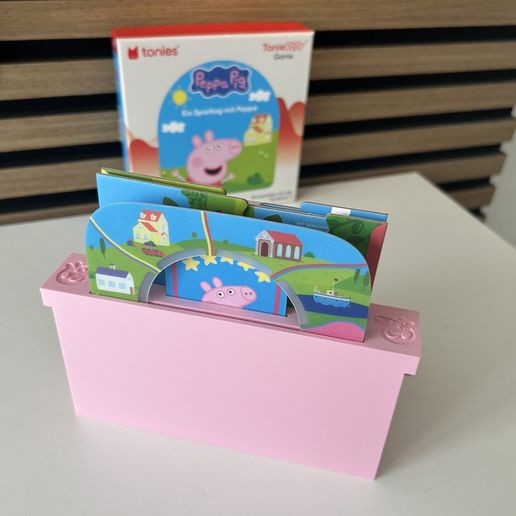 Peppa-Pig Inlay für ToniePLAY Box (Toniebox)