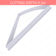 1-7_Of_Pie~5.75in-cookiecutter-only2.png Slice (1∕7) of Pie Cookie Cutter 5.75in / 14.6cm