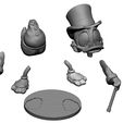 Parts.jpg DUCK TALES COLLECTION.14 CHARACTERS. STL 3d printable