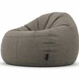 bean-1.jpg Comfortable Taupe Fabric Bean Bag Chair 3D Render