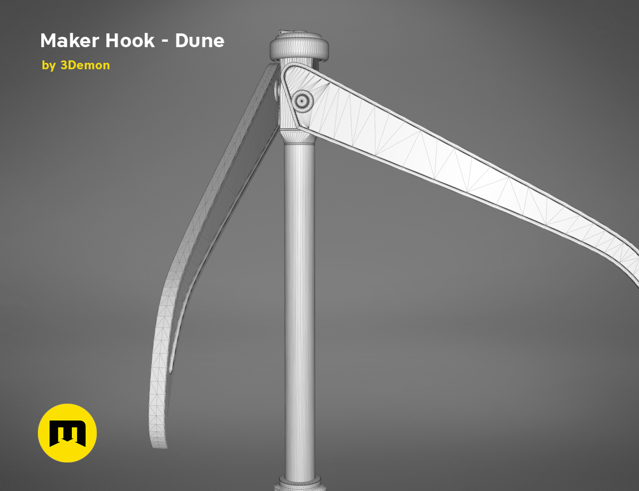 Download file Maker Hook - Dune • 3D printable model ・ Cults