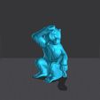 Sitting-Monkey-Statue.jpg Sitting Monkey Statue - Playful Decorative Figurine