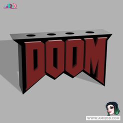 Doom.jpg Free STL file The Pen of Doom・3D printer design to download