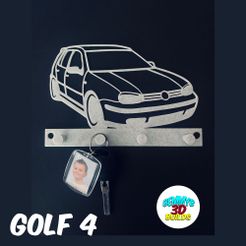 VW-Golf-4-1.jpg STL file Golf 4 key board - coat hook etc.・3D print model to download, BemmyB