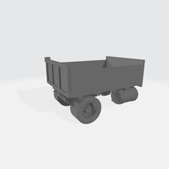 Dump_Truck_Photo.png Free STL file Dump Truck Body - Modular・3D print design to download