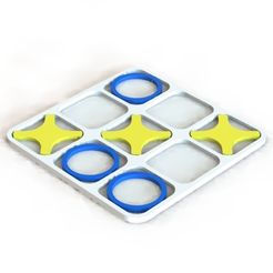 1.1.jpg STL-Datei TIC TAC TOE・Design für 3D-Drucker zum herunterladen