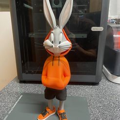 Bugs bunny urban vibes Fan art (multiparts/3mf)