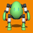 The-Egg-Robot-2.png The Egg - Poseable Egg Shaped Robot Toy