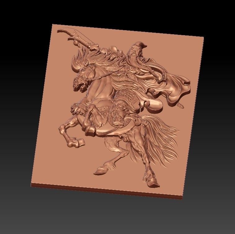 GuanGongHorseWW2.jpg Download free STL file GuanGong • 3D printable object, stlfilesfree