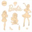 Barbie-laser-cut-file-plywood-cult-movie-3a.jpg Barbie  - Vectores para corte láser