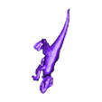 VelociraptorEdited.stl Free STL file Velociraptor Dinosaur・3D printer model to download