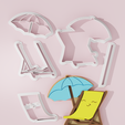 Summer-_4.png Beach Chair Cookie Cutter with CCHub Logo