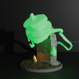 Brook4.png Brook ghost form time skip - One piece 3d print model