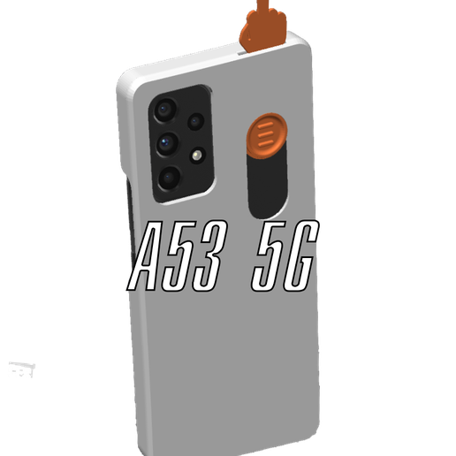 A53 - Sliding Middle Finger Case 3D model
