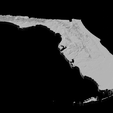 5.png Topographic Map of Florida – 3D Terrain