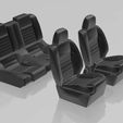 GT500 Inspired Seats Set.jpg Shelby GT 500 Inspired Bucket Seat Set 1:24 & 1:25 Scale