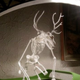 Capture d’écran 2017-03-28 à 15.07.44.png Free STL file Unknown Creatures N° 1 - Wendigo Skeleton・3D print design to download