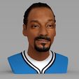 snoop-dogg-bust-ready-for-full-color-3d-printing-3d-model-obj-mtl-fbx-stl-wrl-wrz (8).jpg STL file Snoop Dogg bust ready for full color 3D printing・Template to download and 3D print